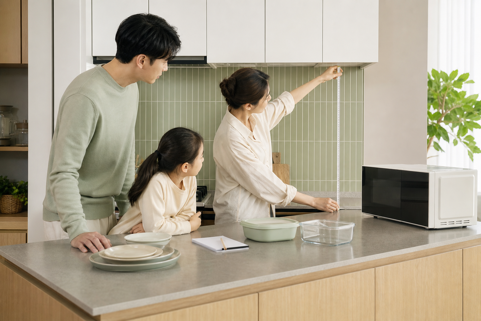 전자레인지 용량·출력·설치공간 비교: 집에 맞는 모델을 고르는 순서